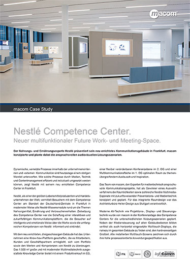 Case Study Nestlé Competence Center